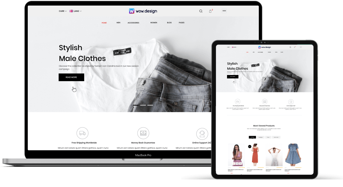 3 Image Ecommerce Page 2